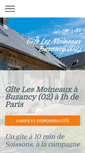 Mobile Screenshot of gite-soissons.net